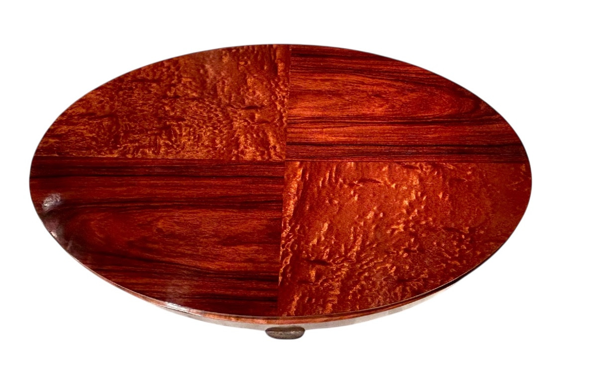 Art Deco Coffee Table, Belgium Circa 1920, Unique Piece -photo-4